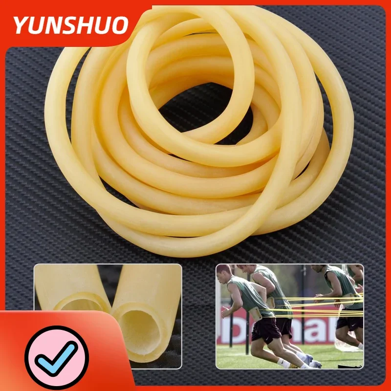 6mm X 9mm Latex Rubber Tube Surgical Medical Tube Hose Natural Slingshot for Hunting Slingshot Fitness Yoga Bow Accessories