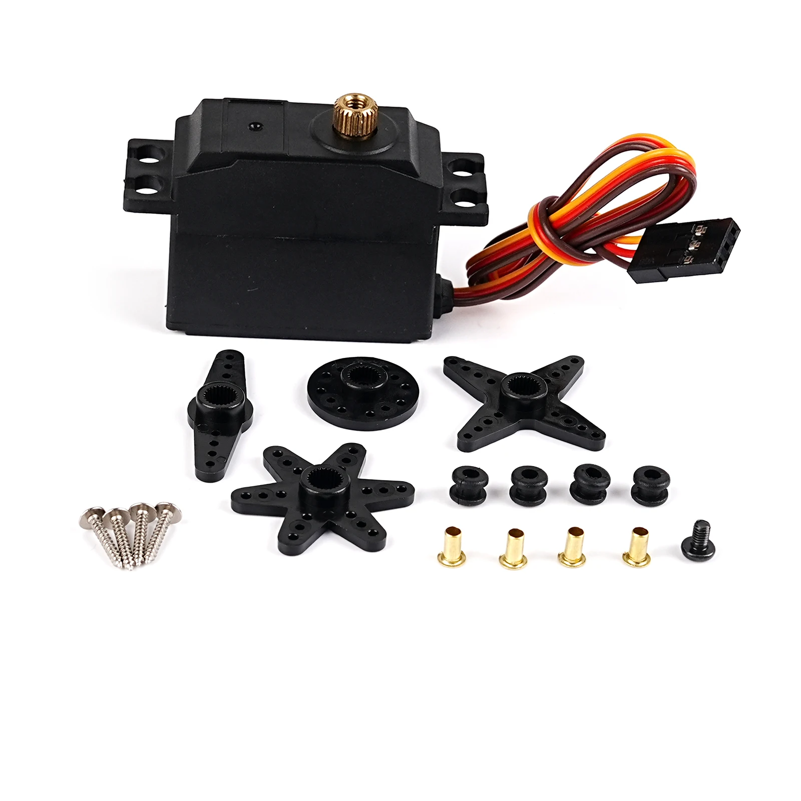 Micro Servo numérique 25g TD-9225MG, 4 pièces, moteur à balais de carbone 270/360/180 degrés, pièces de bricolage pour voitures, Drones, Robots, modèles de jouets