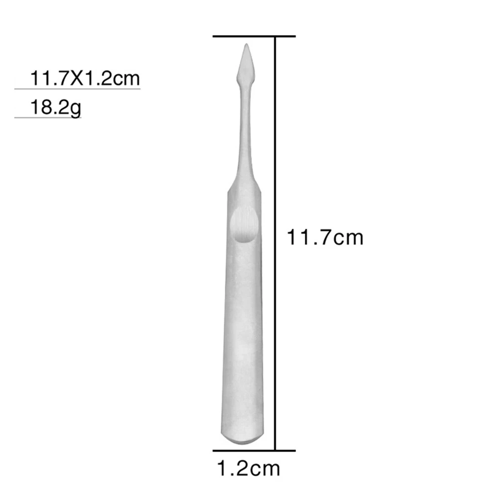 Set per la cura delle unghie in acciaio inossidabile da 5 pezzi Design ergonomico per la rimozione della pelle morta Kit di strumenti per manicure per la pulizia delle cuticole e la lucidatura delle unghie