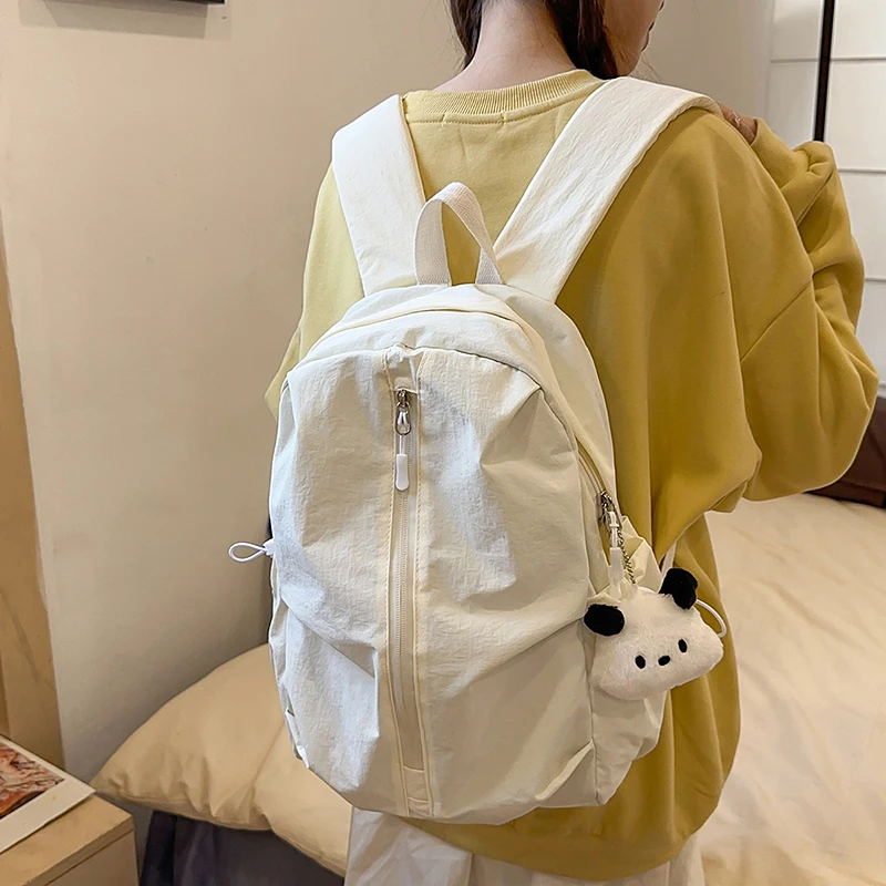 حقائب ظهر للكمبيوتر المحمول حقيبة ظهر مدرسية جامعية للنساء حقيبة رجالية للسفر والعمل Daypack حقائب كتب كبيرة من النايلون للمراهقين