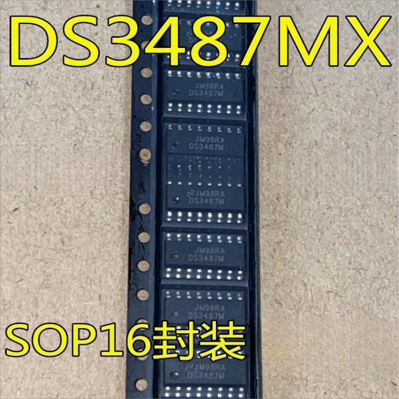 40 buah DS3487 ds347mx DS3487M SOP-16 pin SMT chip IC sirkuit terintegrasi baru diimpor