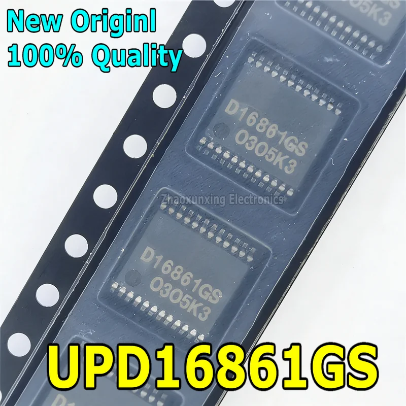 2~5PCS   New  UPD16861GS   D16861GS  D16861   SSOP-24   Automotive computer board ignition driver chip