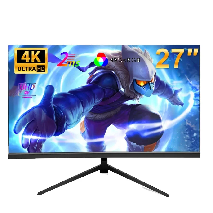 27 Inch LCD Touch Screen LED Display PC Gaming  Built In Speaker For Desktop Computer Dual Laptop Extender Advertising