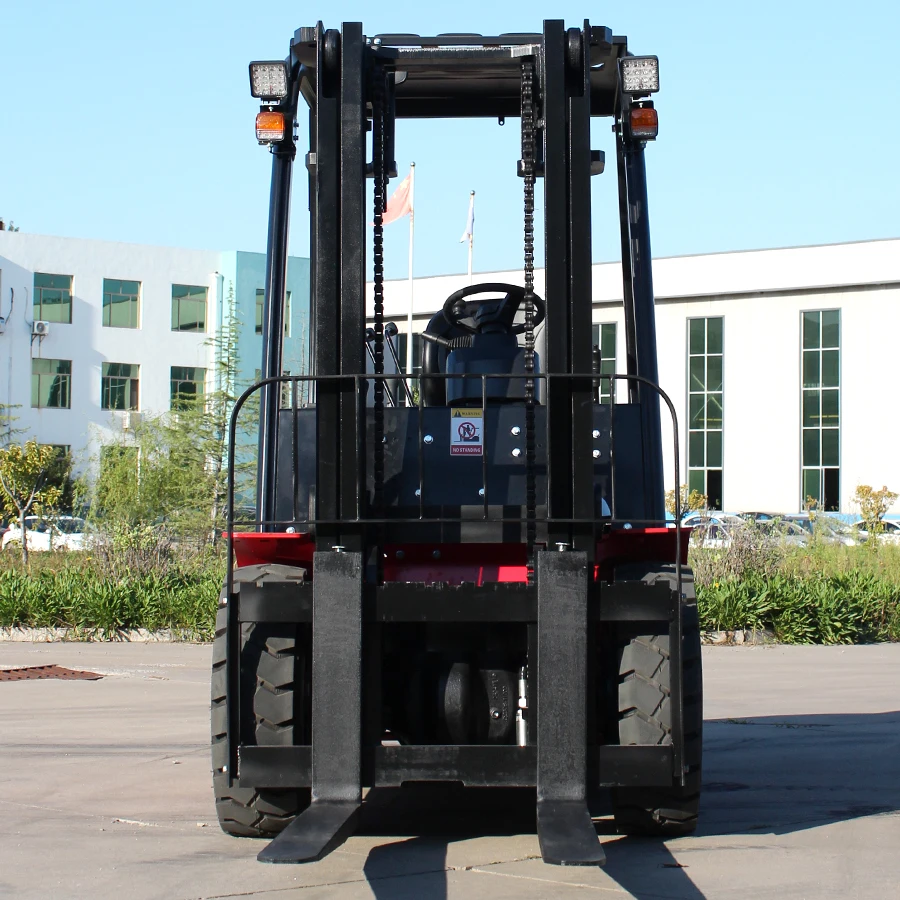 Customized 3.5T Forklift with Reinforced Chassis & Mast | Built for Intensive Logging & Steel Handling | Reliable