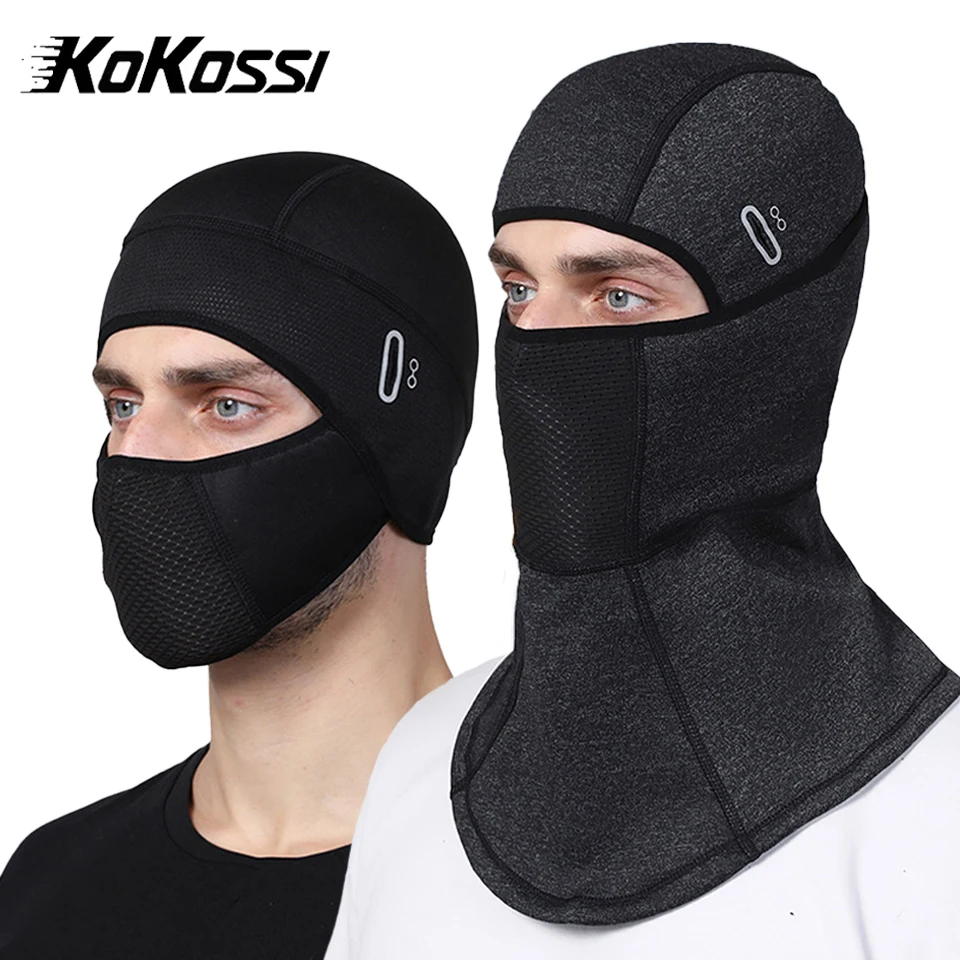 

KoKossi зимняя маска для лица, теплая мотоциклетная маска, ветрозащитная Балаклава, теплая маска, велосипедная кепка, термодышащая лыжная маска