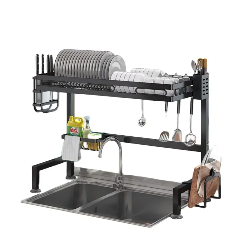 Hot Selling Stainless Steel Single Layer Dish Rack Rust Proof Dish Drying Rack For Kitchen Sink