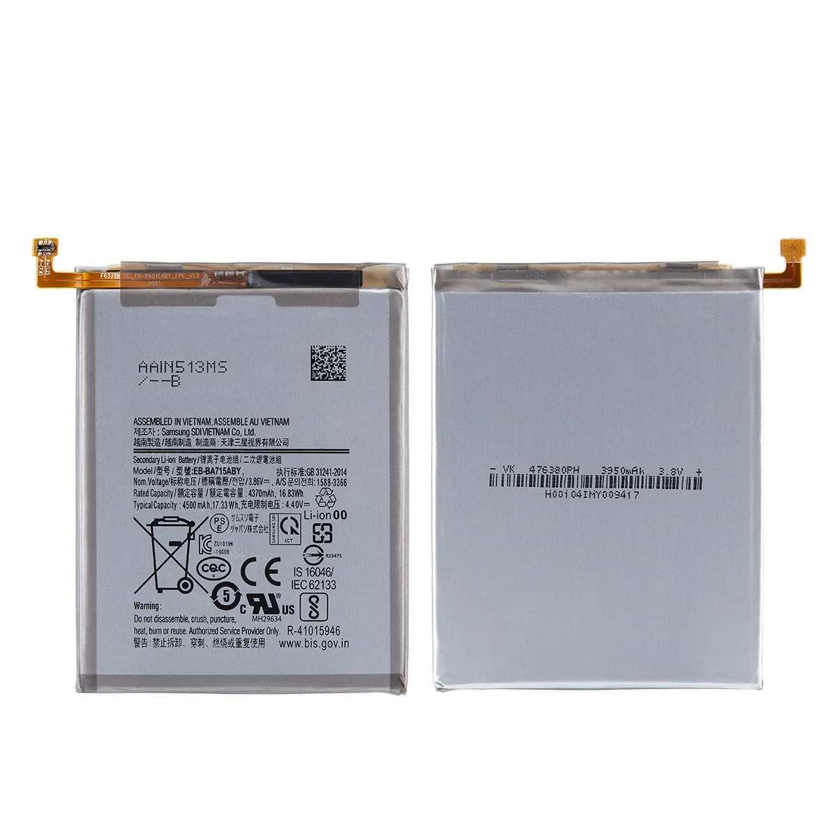 Brand New EB-BA715ABY 4500mAh Replacement Battery For Samsung Galaxy A71 SM-A7160 A7160 Mobile phone Batteries+Tools