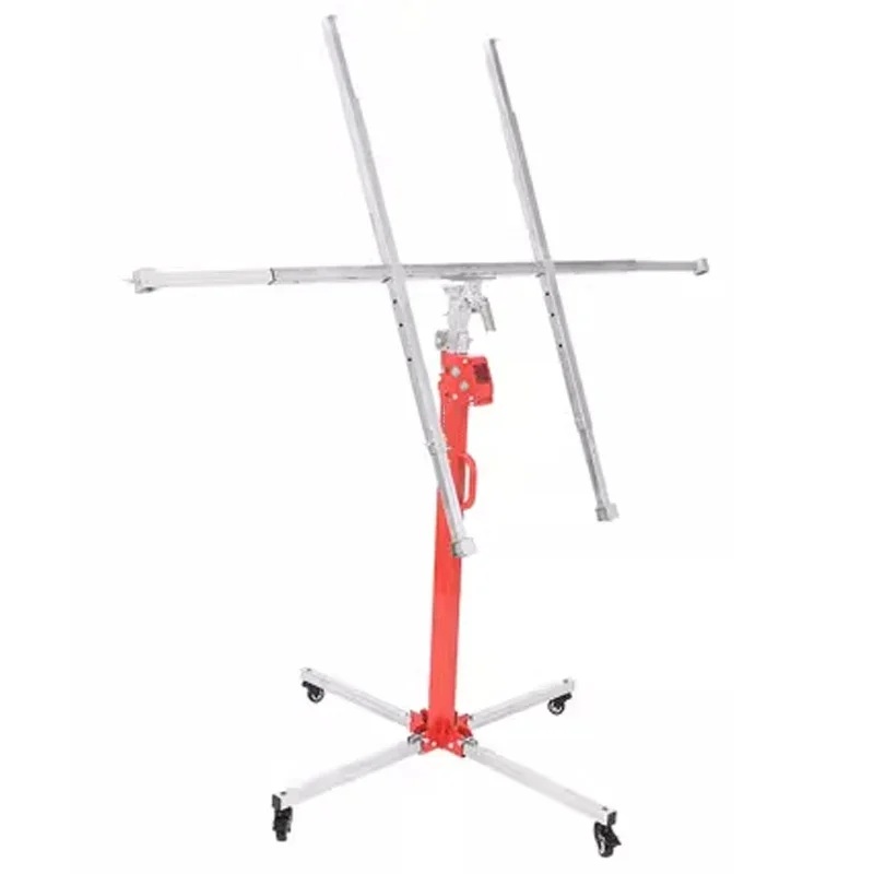 4-in-1 رافع الضوء مكرنك يدويًا ألواح الجبس رفع وتحريك أداة محمولة لثقب السقف الصغيرة