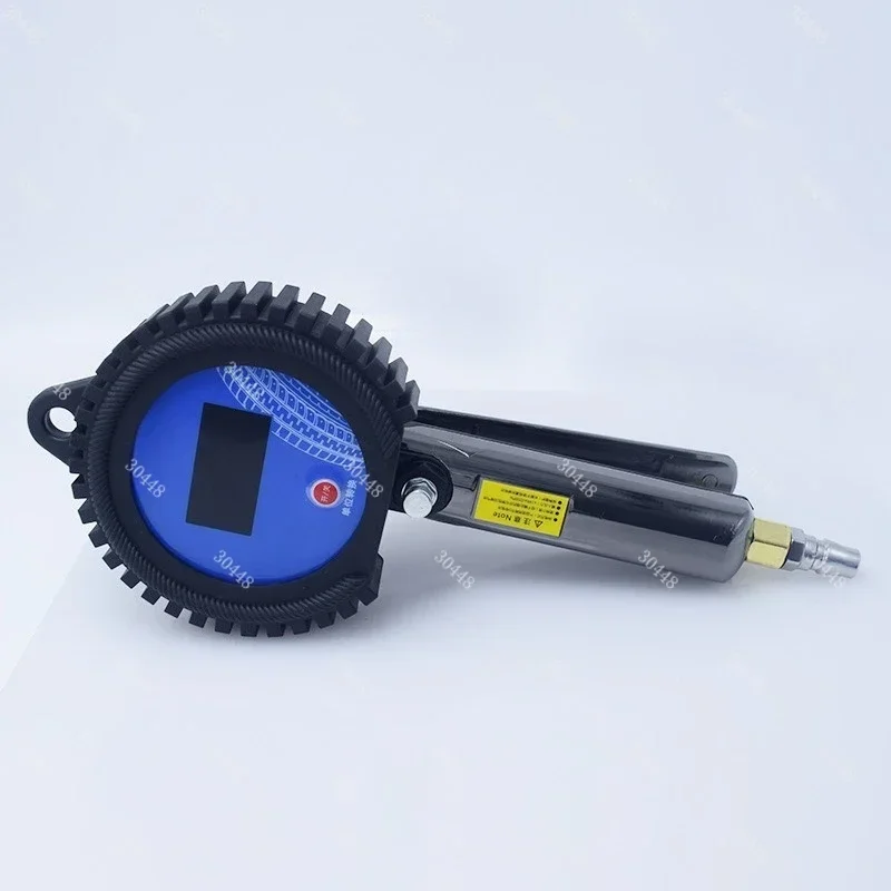 Digital Tire Inflator Gauge Pressure Gauge Car Tire Pressure Meter Air Pressure Gun