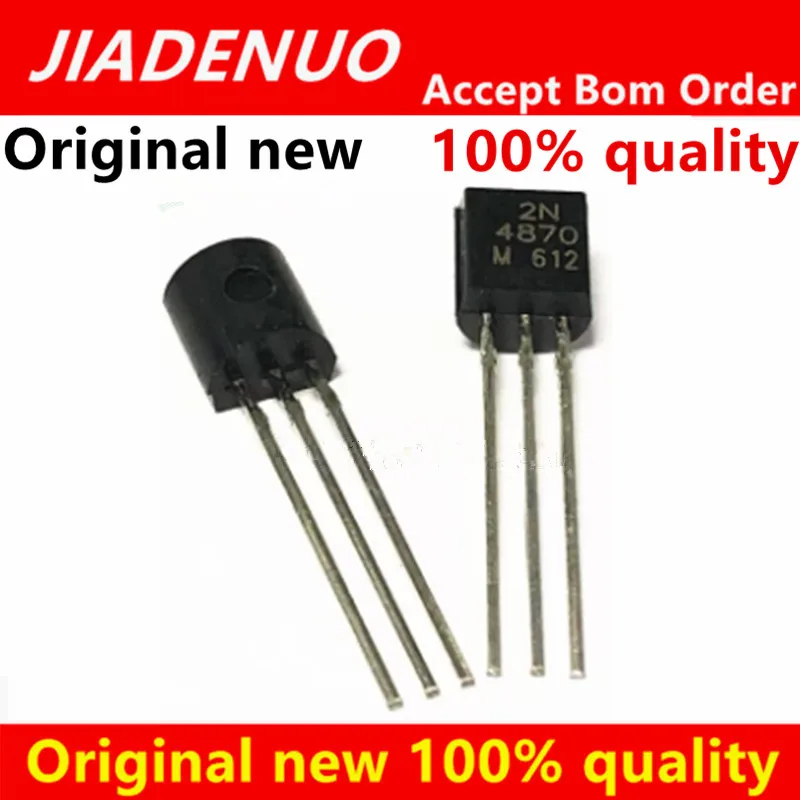 (10piece)100% New 4870  2N4870  TO-92 Chipset