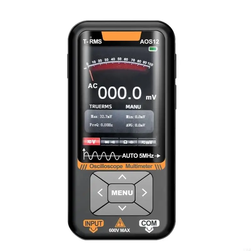 

Rechargeable Handheld Oscilloscope Multimeter High Resolution Screen Intelligent Digital Oscilloscope Multimeter U4LB