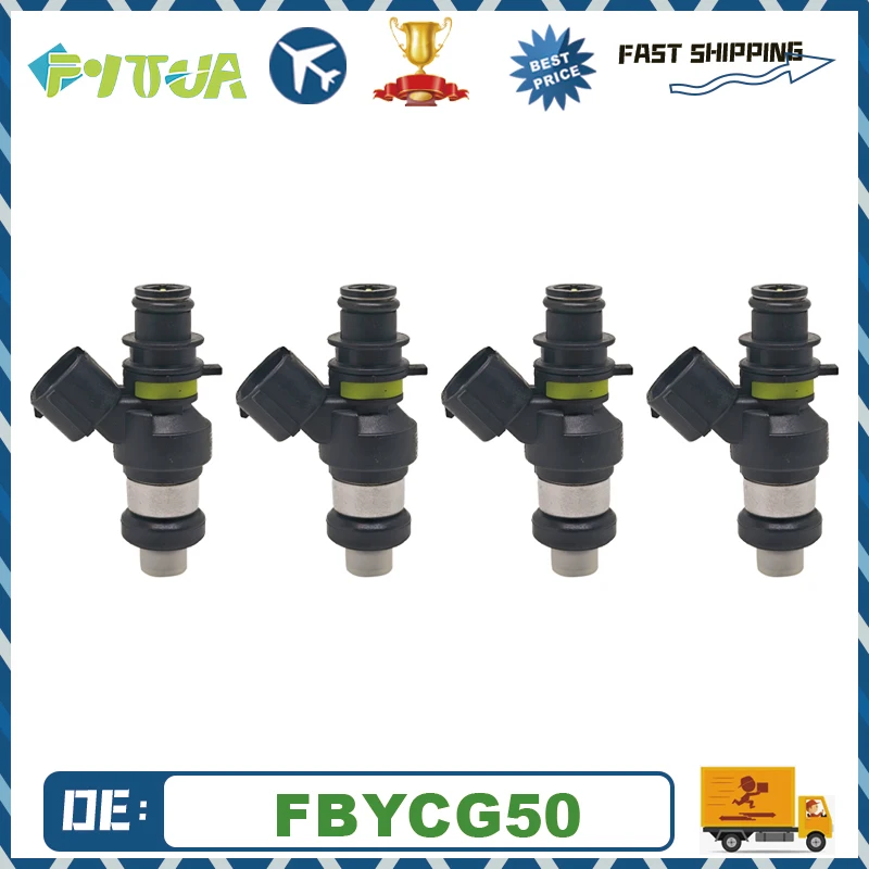 

4pcs Fuel Injector FBYCG50 16600-AA230 For Subaru Impreza Forester Legacy MK IV 2.0L 2005-2009 16600AA230