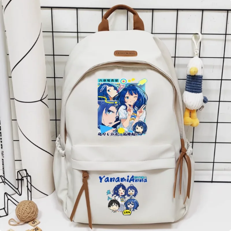 

yanami anna too many losing heroines! Schoolbag Backpack High-capacity Shoulder Bag Cosplay Student Teenager Gift B1810