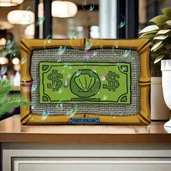Charming Vintage Metal Sign Aluminum First Dollar Wall Decor Ideal for Home and Office Waterproof and Dustproof