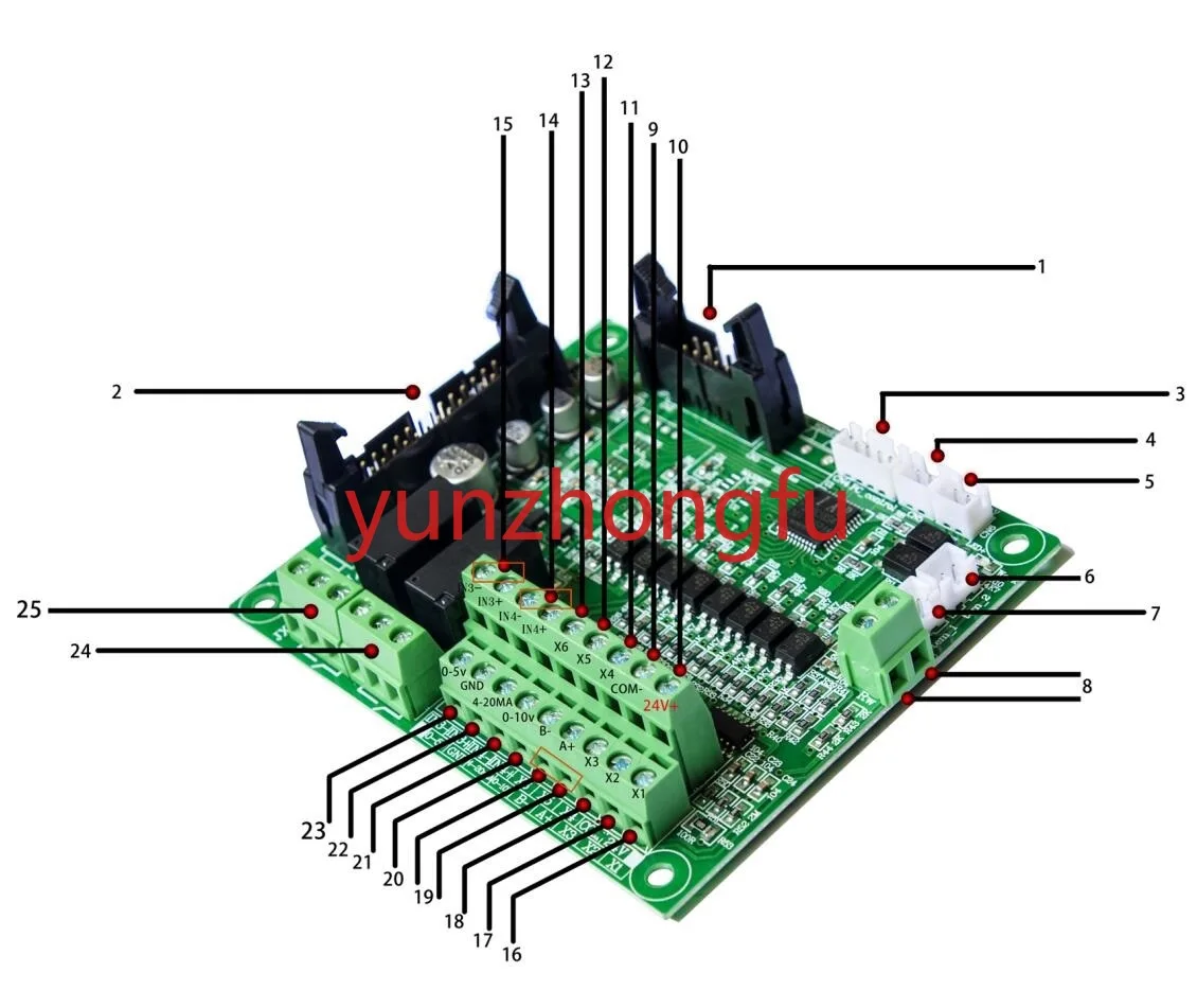 High power electromagnetic induction heating drive control board Electromagnetic heating drive motherboard