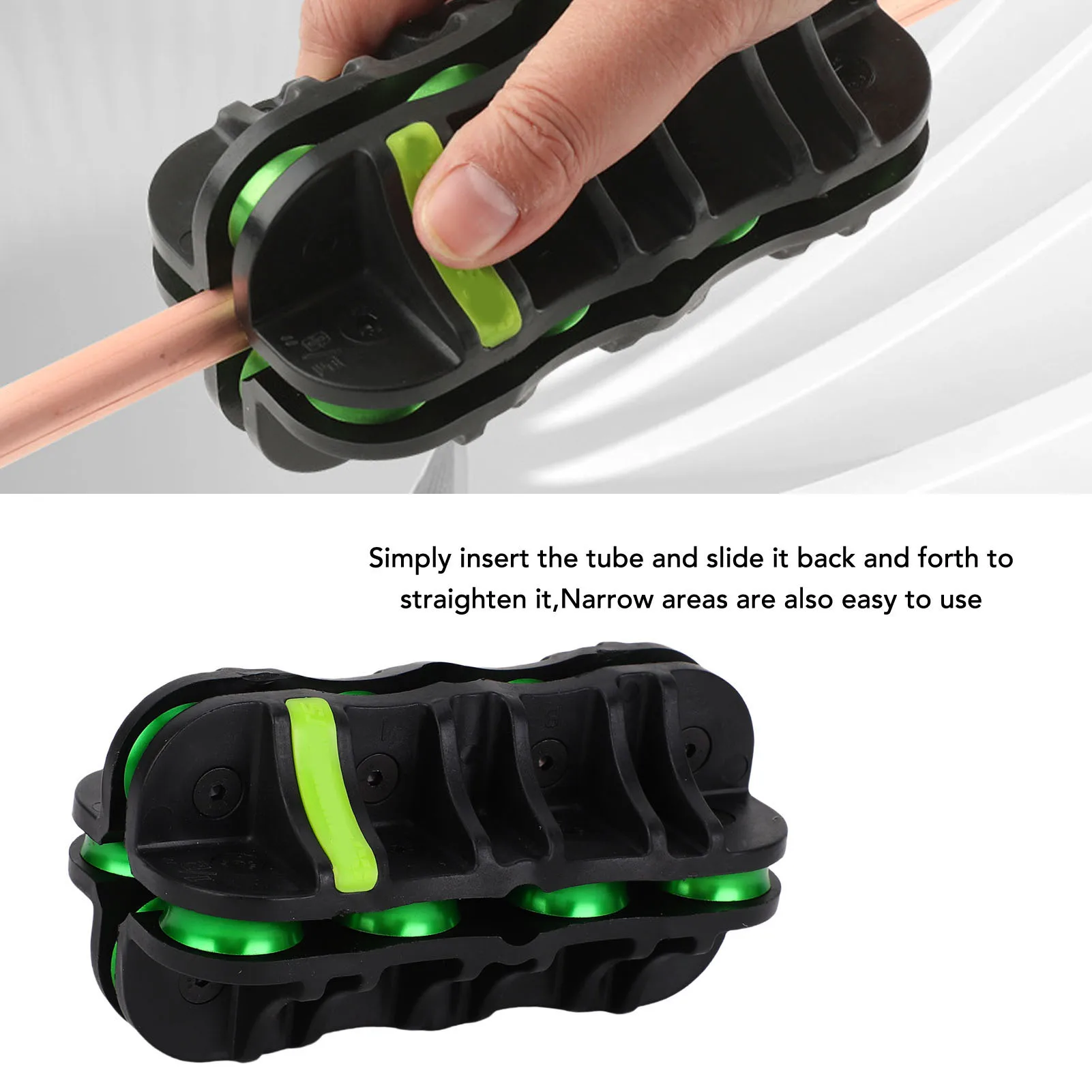 1/2インチ ハンドヘルドチューブ矯正機 - 薄肉銅/アルミパイプ専用、精密矯正