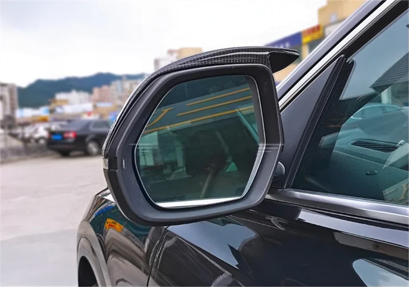 لأودي Q8/SQ8/RSQ8/لامبورغيني URUS 2018 2019 2020 2021 2022 2023 ReaI ألياف الكربون الجافة مرآة الرؤية الخلفية قذيفة سبويلر عدة