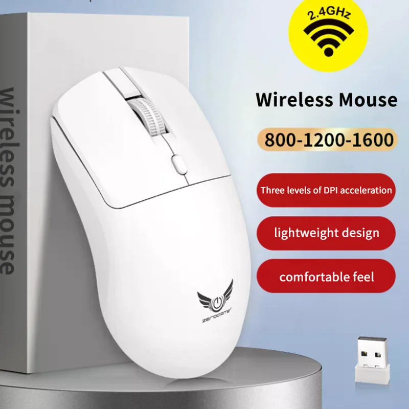 NEW 2.4G Wireless Mute Mouse USB Optical Ergonomics Laptop Mouse Office Business Computer Mouse E-sports Mice For Laptop