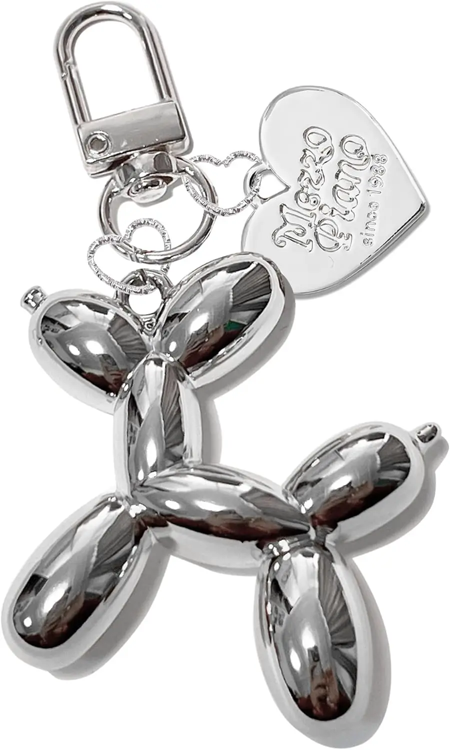 

Jelly Balloon Dog Keychain Cute Girls Bag Charm for Car Purse Backpack
