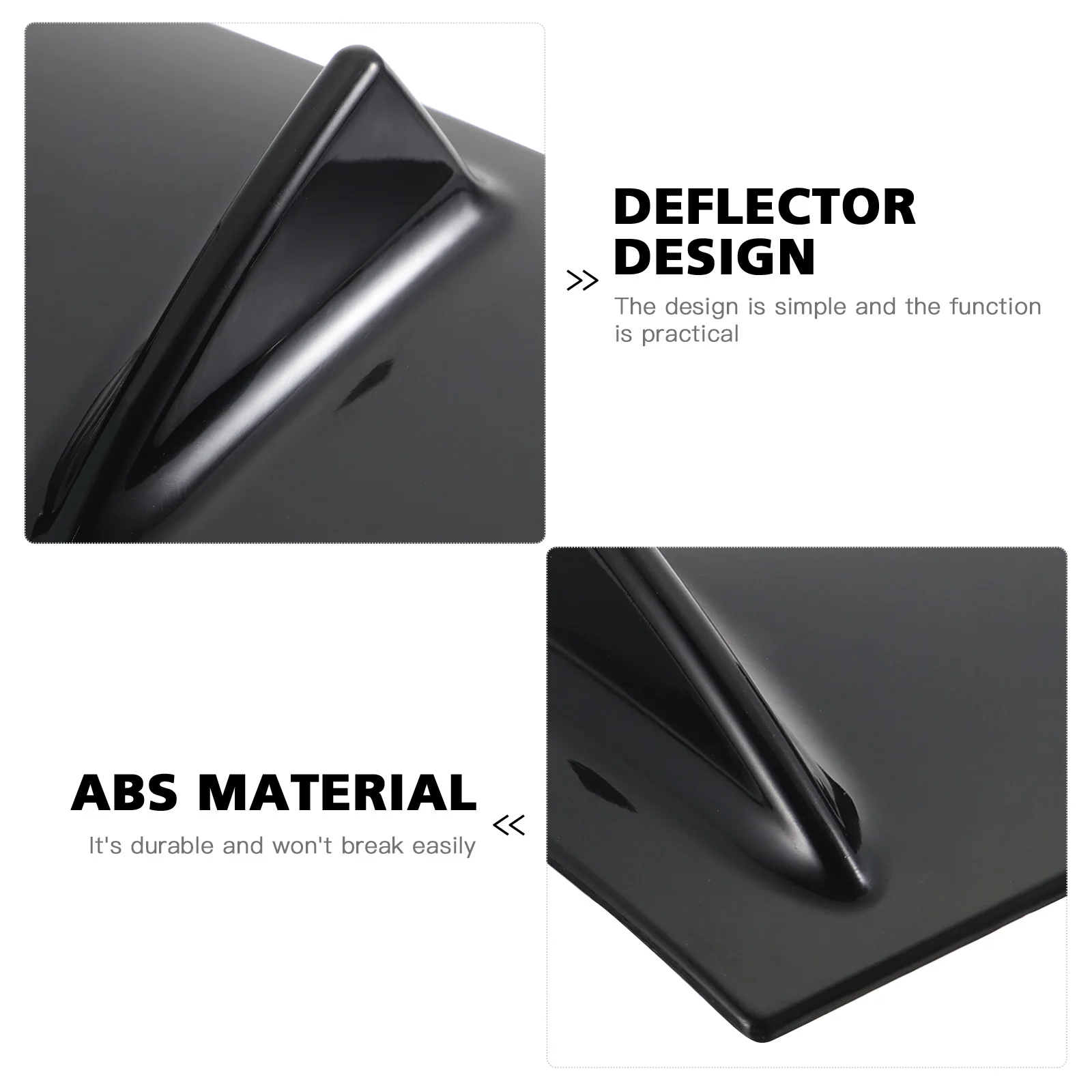 

Bumper Diffuser Durable Abs Rear Car Body Spoiler Universal Auto Accessories Automotive Chassis Modification Universal Diffuser