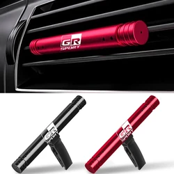Car Air Outlet Perfume Aromatherapy Stick Freshener For Toyota GR Sport Corolla C-HR RAV4 Avensis Yaris Auto Styling Accessories
