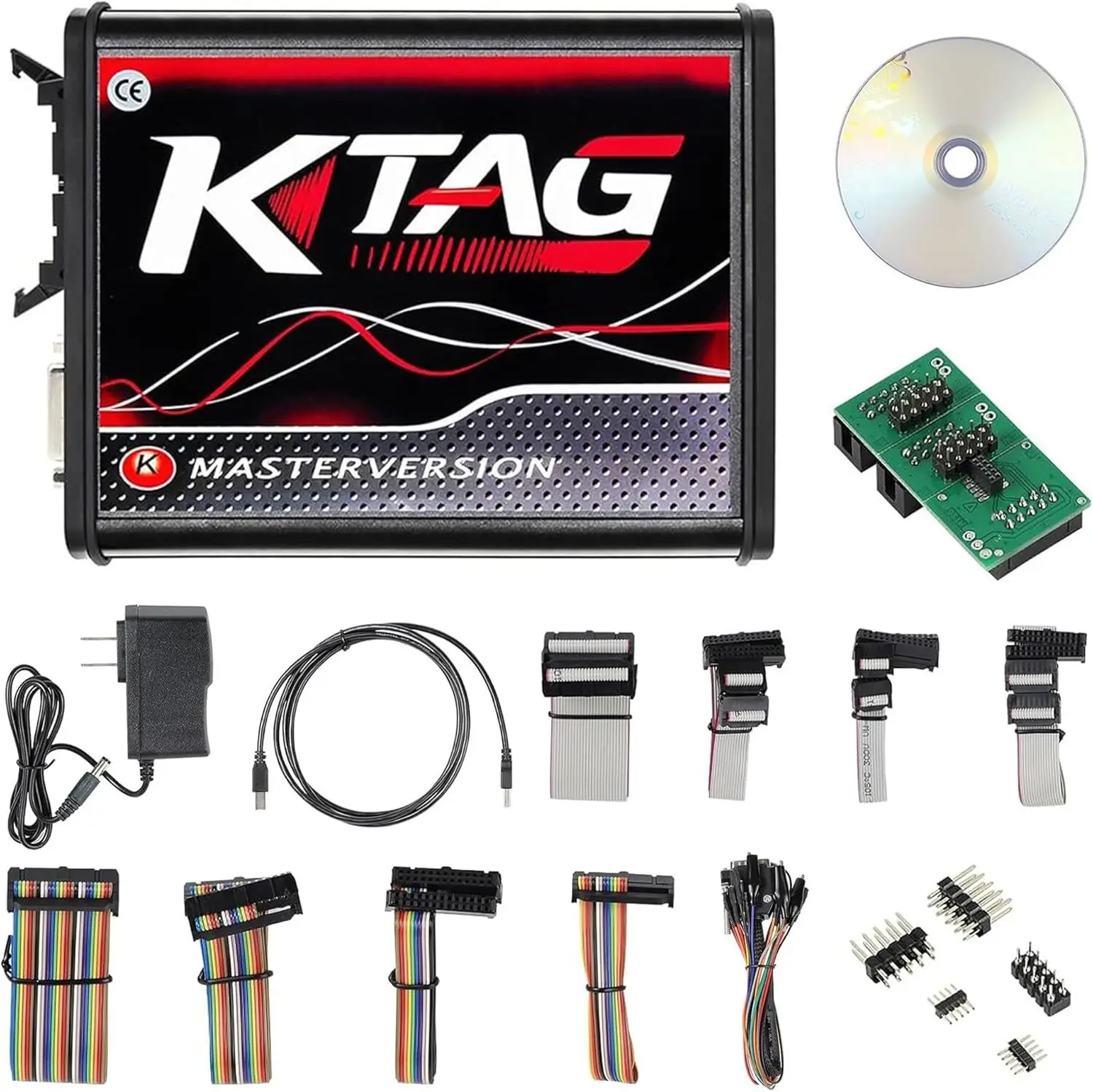 

Kess V2 V5.017 Online Version No Tokens Limitation KTAG V7.020 ECU Programming Chip Tool Red PCB Firmware Kess/Ktag OBD2 Master