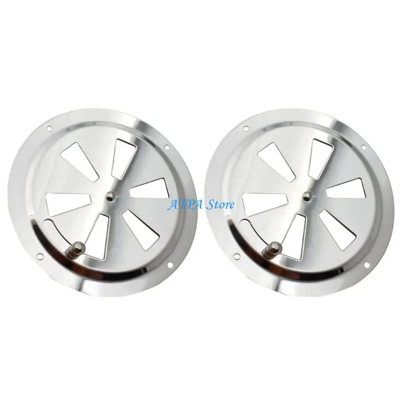 U13C Marine Round Louvered Air Vent Stainless Steel Ventilation Louver For Boats Ships And Yachts With Smooth Surfaces