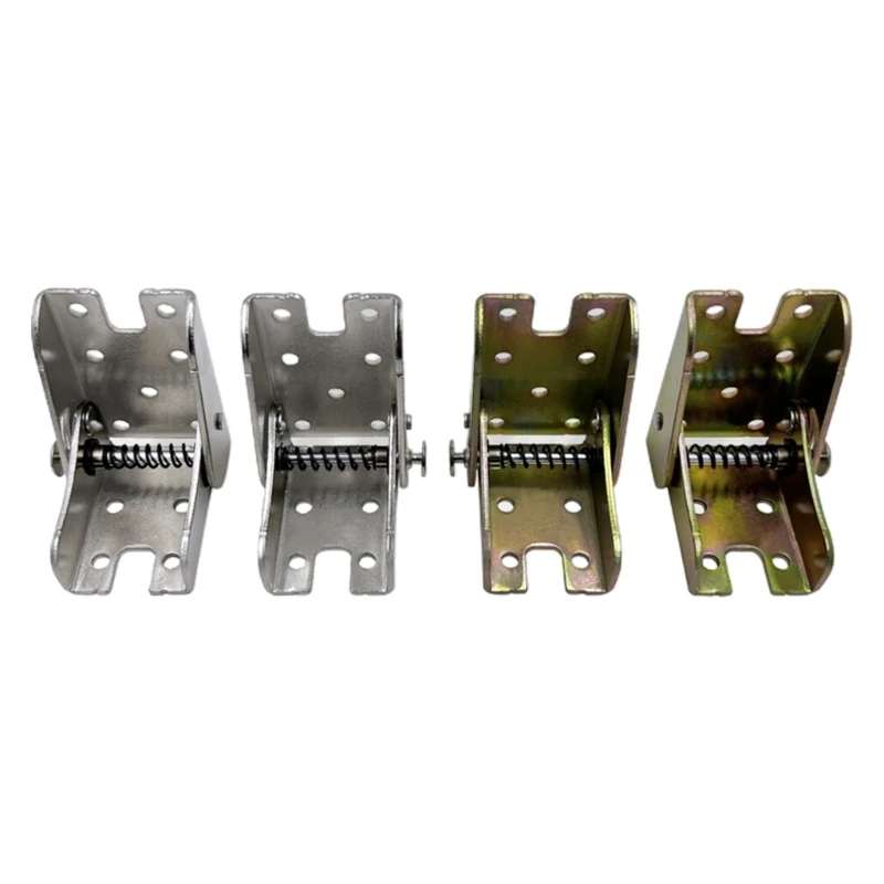 Sofa Invisible Folding Hinge 90 Degree Self-Locking Folding Furniture Hardware Dining Table Connection Foot