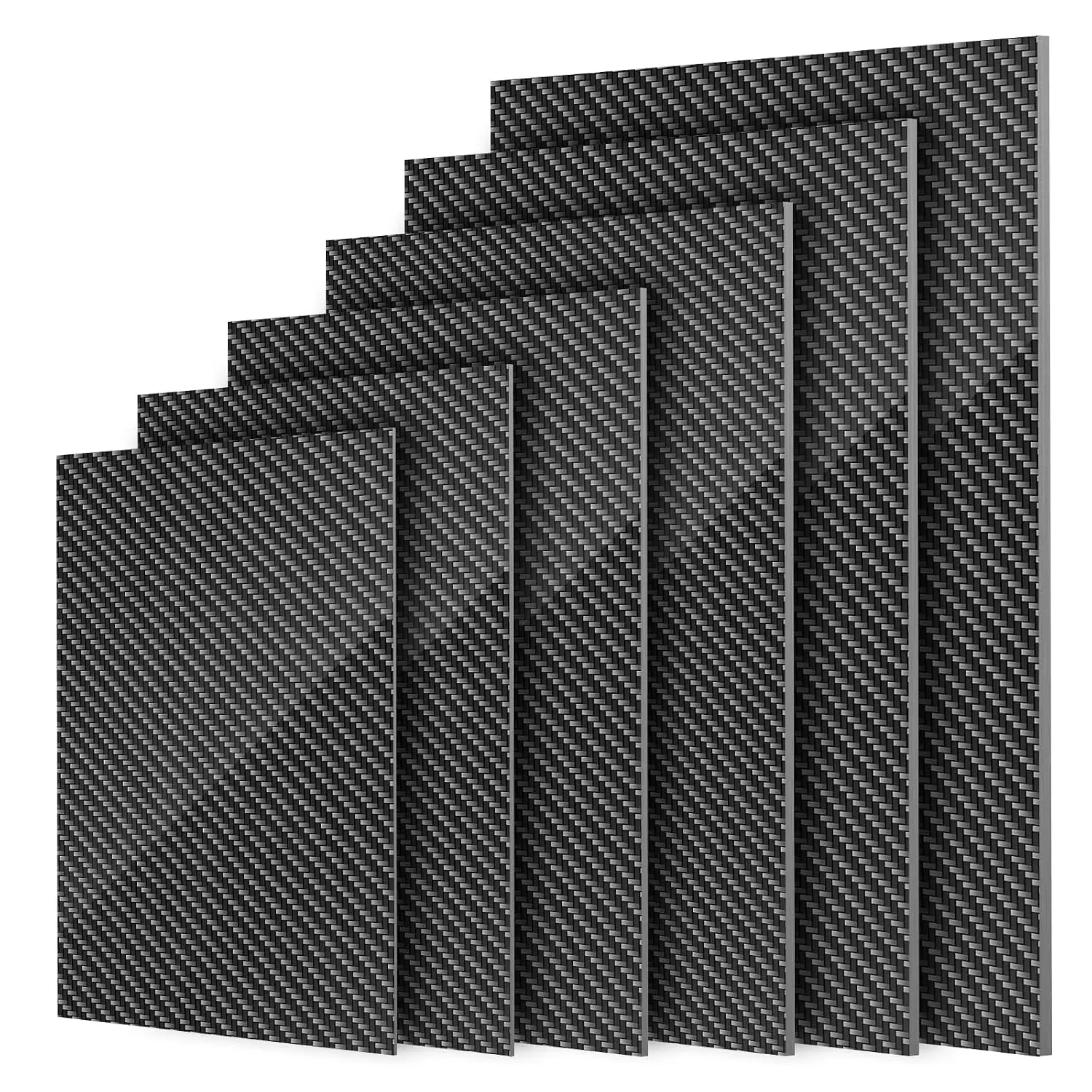 

200X500X1.0MM 3.0MM 5.0MM 100% 3K Carbon Fiber Laminate Plate Matt Surface Twill Weave Panel Sheet