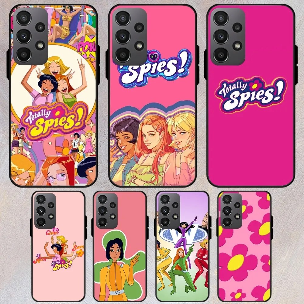 Totally Spies cartoon Phone Case For Samsung Galaxy S22 S23 S24 S30 Note 20 10 Plus Lite FE ULTRA Shell