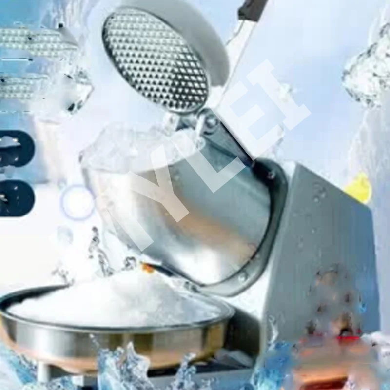 Factory Support Commercial Ice Shaved Machine Crusher Machine Manual Block Ice Crusher Machine