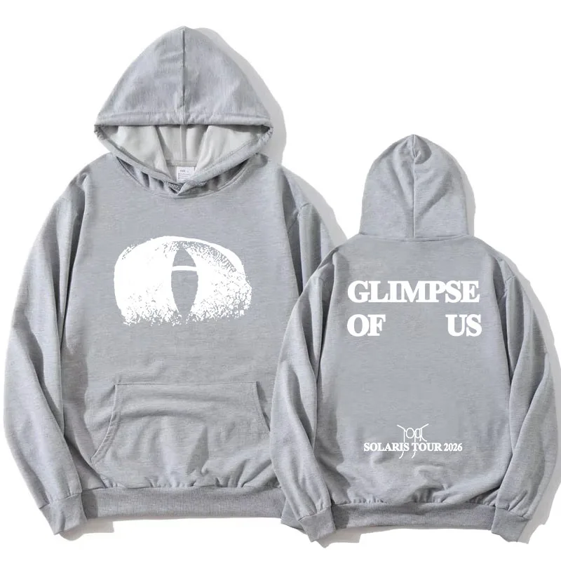 Joji SOLARIS Tour 2026 Hoodies Long Sleeve Fashion Hooded Sweatshirt Casual Fleece Unisex Streetwear Graphic Print Merch Hoodie