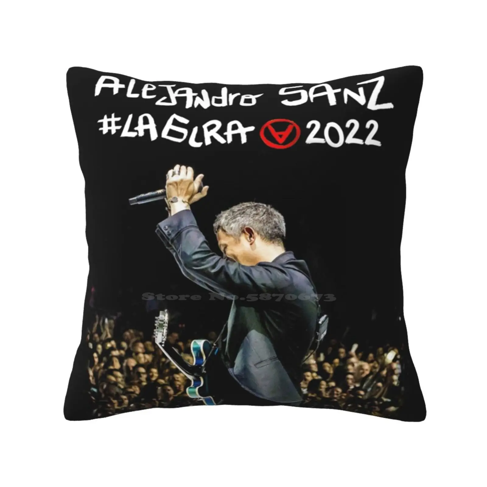 Alejandro Dini Sanz Lagira 2021 2022 Tour Bedroom Office Hug Pillowcase World Tour Live Sanz Lagira 2021 2022 America Concert