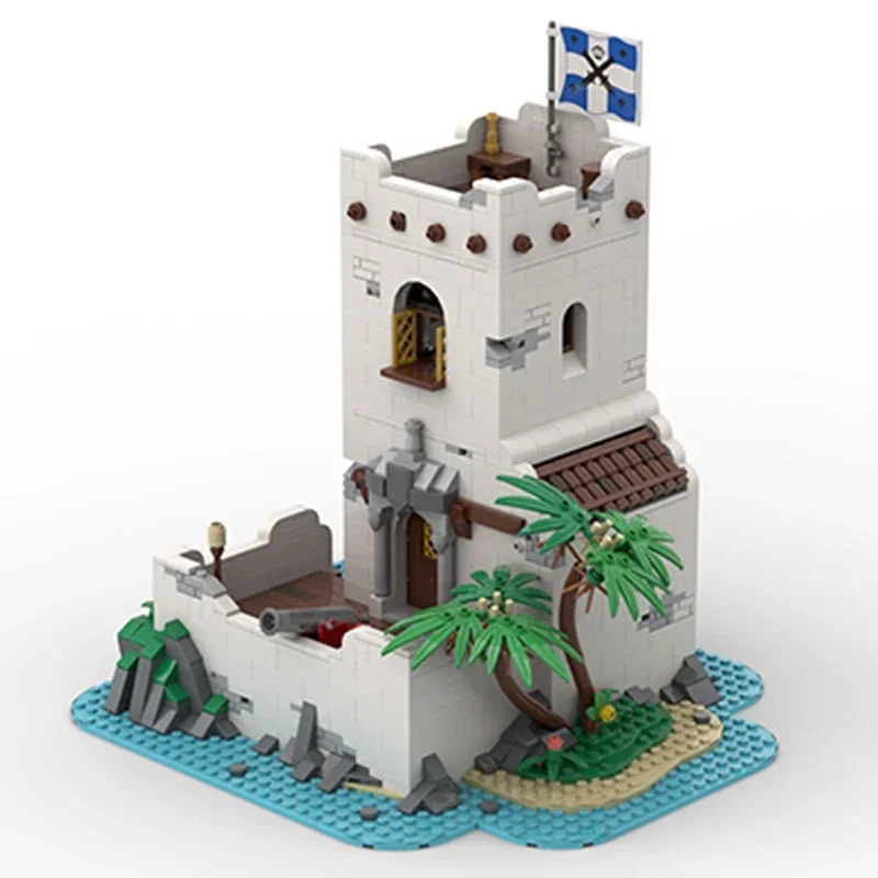 Moc قوالب بناء القراصنة القلعة نموذج التكنولوجيا المخروضة الإمبراطورية وحدات كتل الهدايا لعب للأطفال لتقوم بها بنفسك مجموعات الجمعية