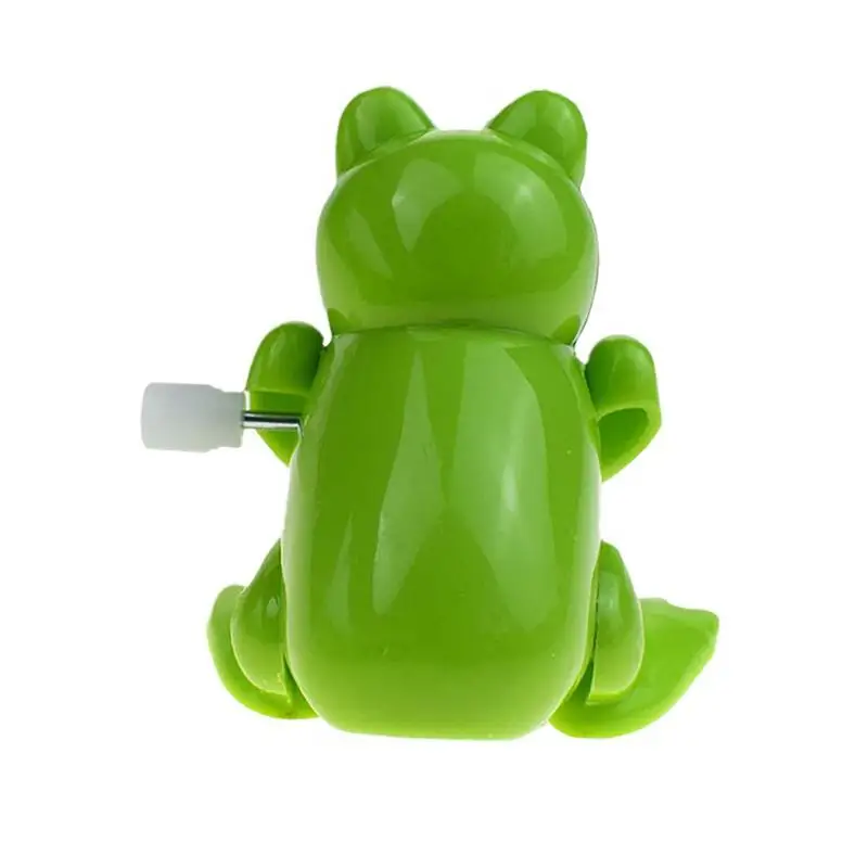 1Pc Cute Jumping Frog Action Figures Classic Wind Up Clockwork Toy Children's Vintage Toy Boys Girls Education Toy Gift For Kids