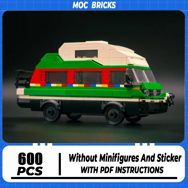 Campeão de velocidade modelo de carro moc tijolos de construção ônibus amortecedor tecnologia blocos modulares presentes brinquedos de natal conjuntos diy montagem