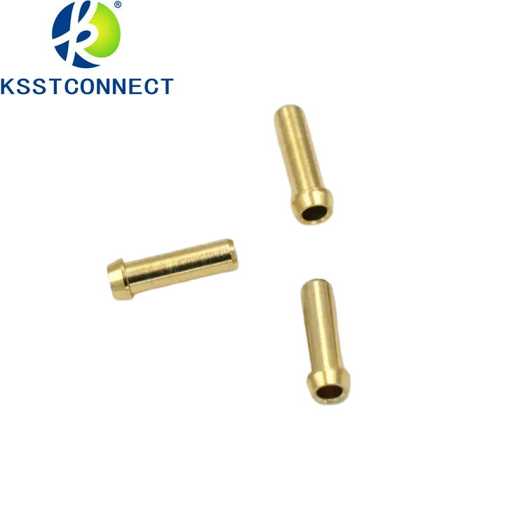 RE-D2 Gold plated 2mm PCB Mounting Socket Uninsulated banana socket  50pcs/Lot