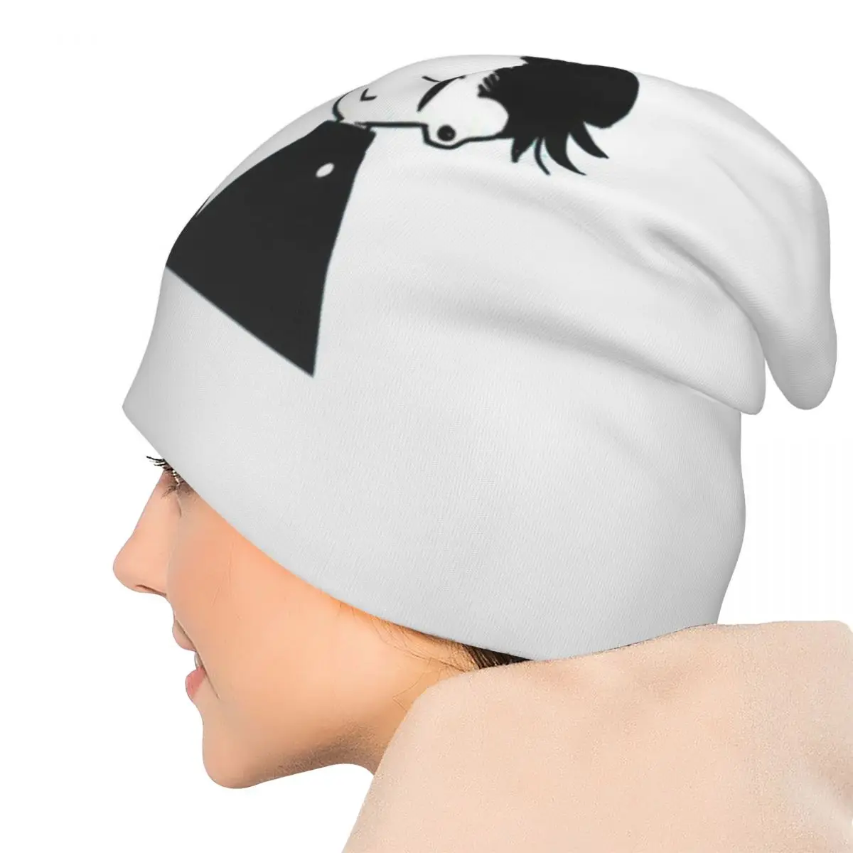 Gojo Satoru And Geto Suguru Skullies Beanies Hats Warm Autumn Winter Outdoor Cap Knitted Bonnet Caps for Unisex Adult