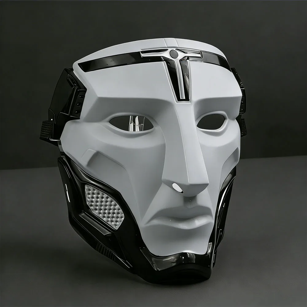 Delta Action Warden Maske für Erwachsene und Kinder Gekros Raven Maske Version Warden Masken Taktische Maske Airsoft BB Gun CS Spiel Cosplay Requisite – Detail 9