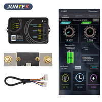 KL140F 0-120V 0-400A Battery Monitor Bluetooth Battery Tester Voltage Current VA Meter Battery Coulomb Meter Capacity Indicator