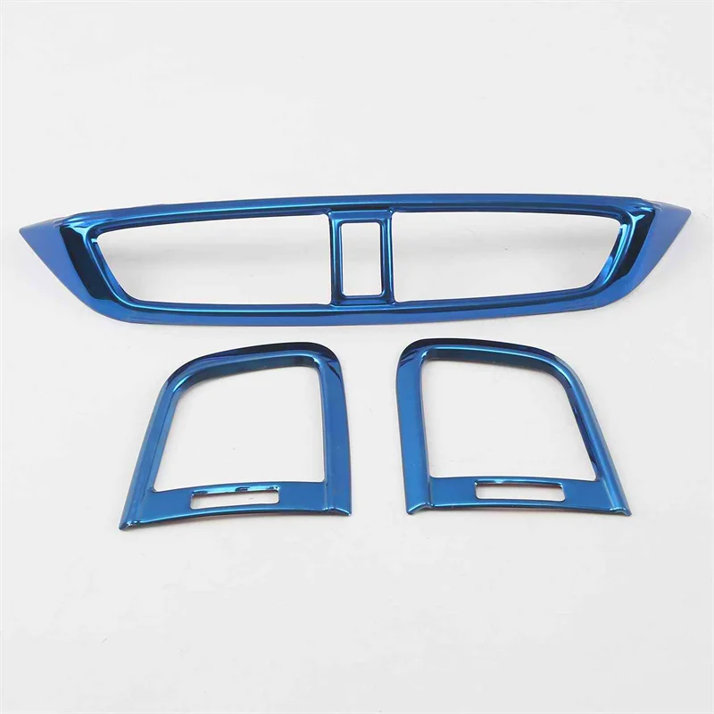 LHD For Honda CRV BREEZE 2017-2022 Car Interior Decorative Lines Air Conditioning AC Outlet Vent Decoration Cover Trim