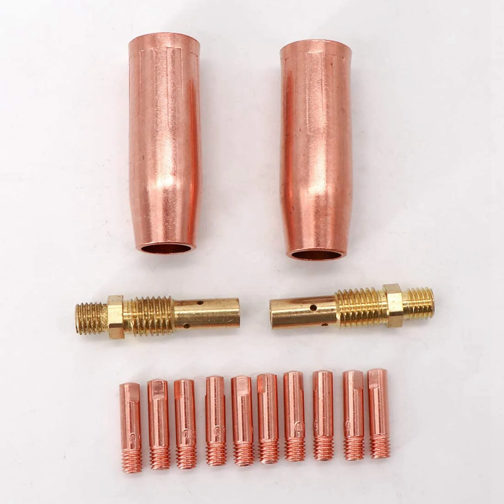 

ABGE-28Pcs Mig Welding Torch Accessories Kit For Tweco Mini /1 & Lincoln Magnum 100L MIG Welder Nozzle Tip Kit