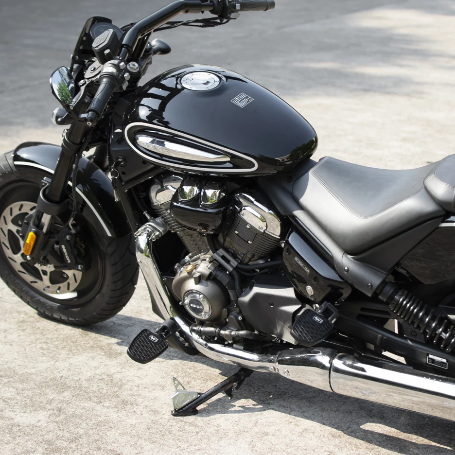 مسند ظهر للدراجة النارية من سبائك الألومنيوم باستخدام الحاسب الآلي من BENDA 350 ومسند للقدمين بدواسة أمامية وخلفية من مادة الكمبيوتر والمقاعد والملحقات #4