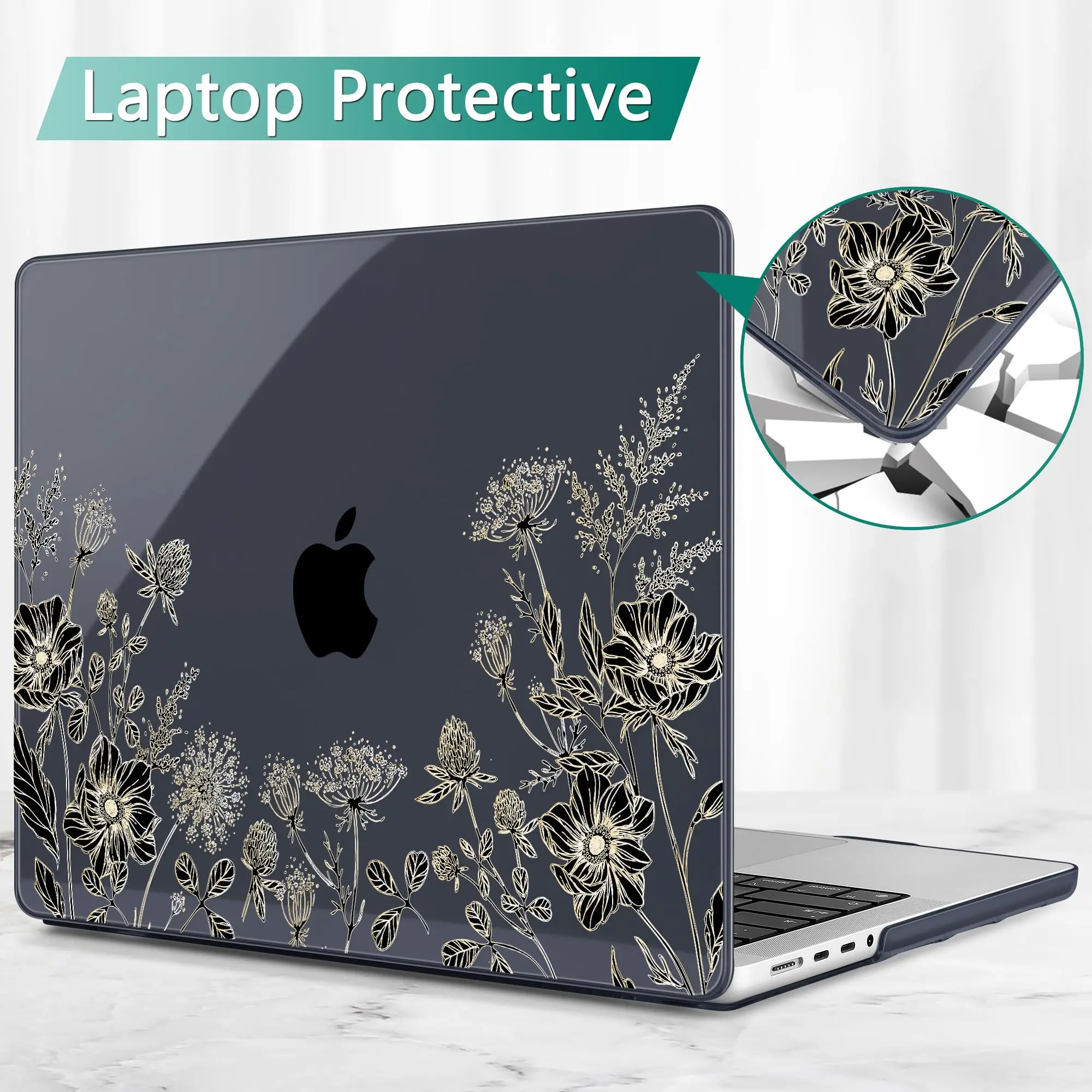 Case for MacBook Pro 14 16 13 Inch M3/M2/M1 Pro/Max Chip Case A2991 A2780 A2485 A2442 A2779 A2992 (2023 2022 2021) for MacBook