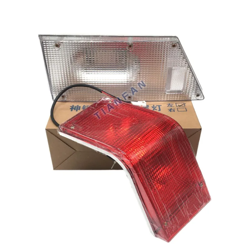 For Kobelco 120-3 200-3 Tail Light Counterweight Turn Signal Excavator Rear Tail Light Width Indicator Light Excavator Accessori