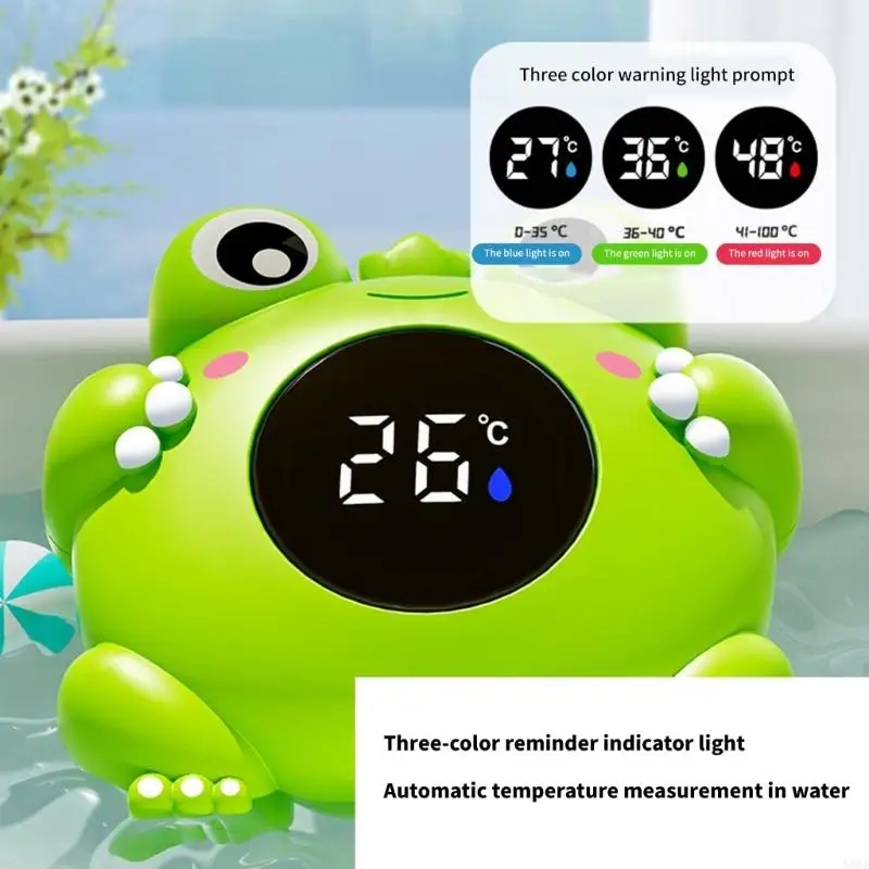 موازين حرارة المياه Y88D مع إضاءة خلفية لمراقبة درجة حرارة الحمام بدقة #3
