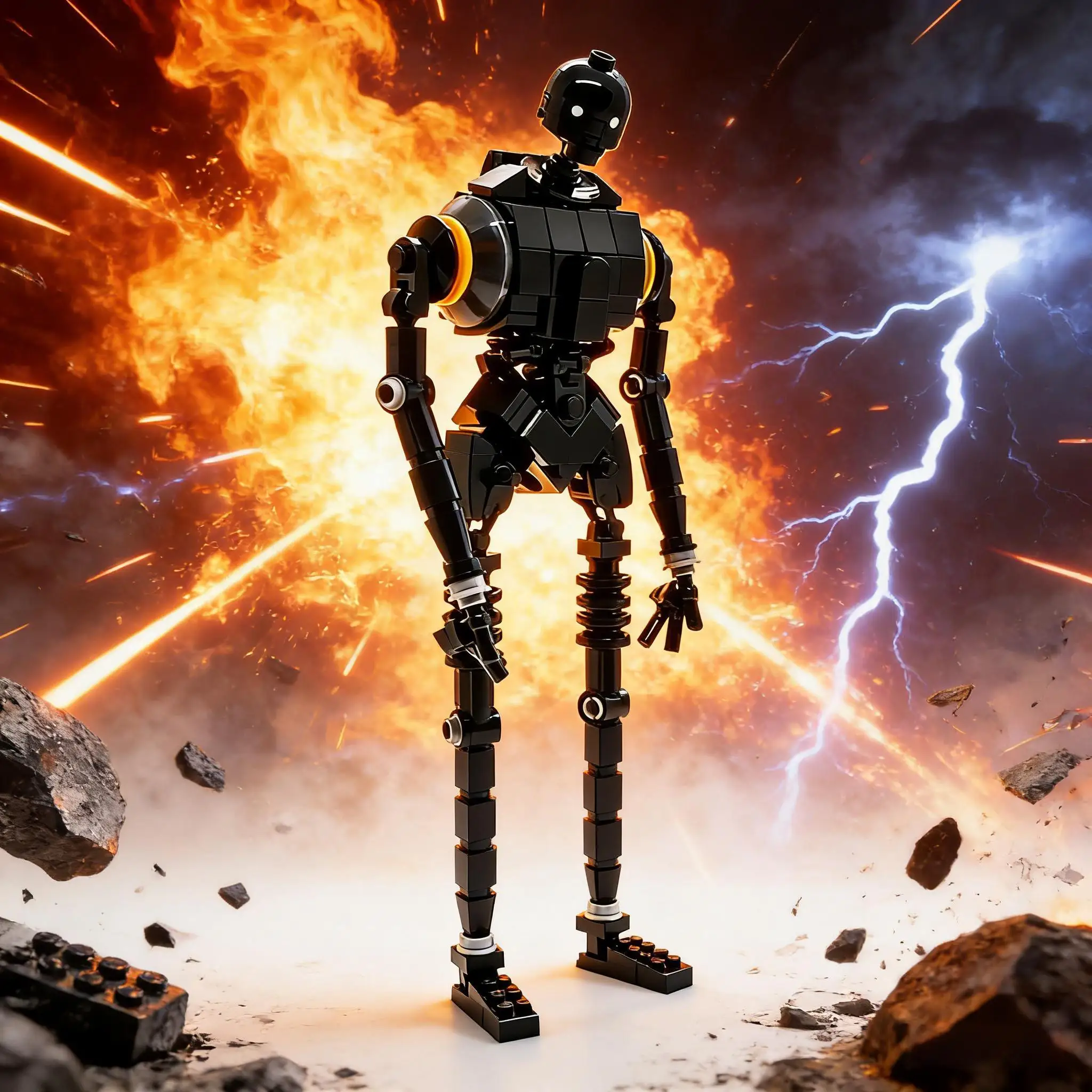 

Building Block K-2SO Robot Trooper Rogue One Action Figure Toys Space Series Model Gift for Christmas Kids Fans Dolls Juguetes