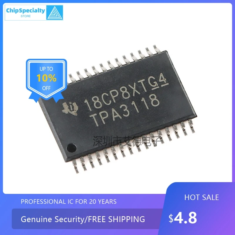 Original genuine patch TPA3118D2DAPR TPA3118 HTSSOP-32 audio amplifier chip