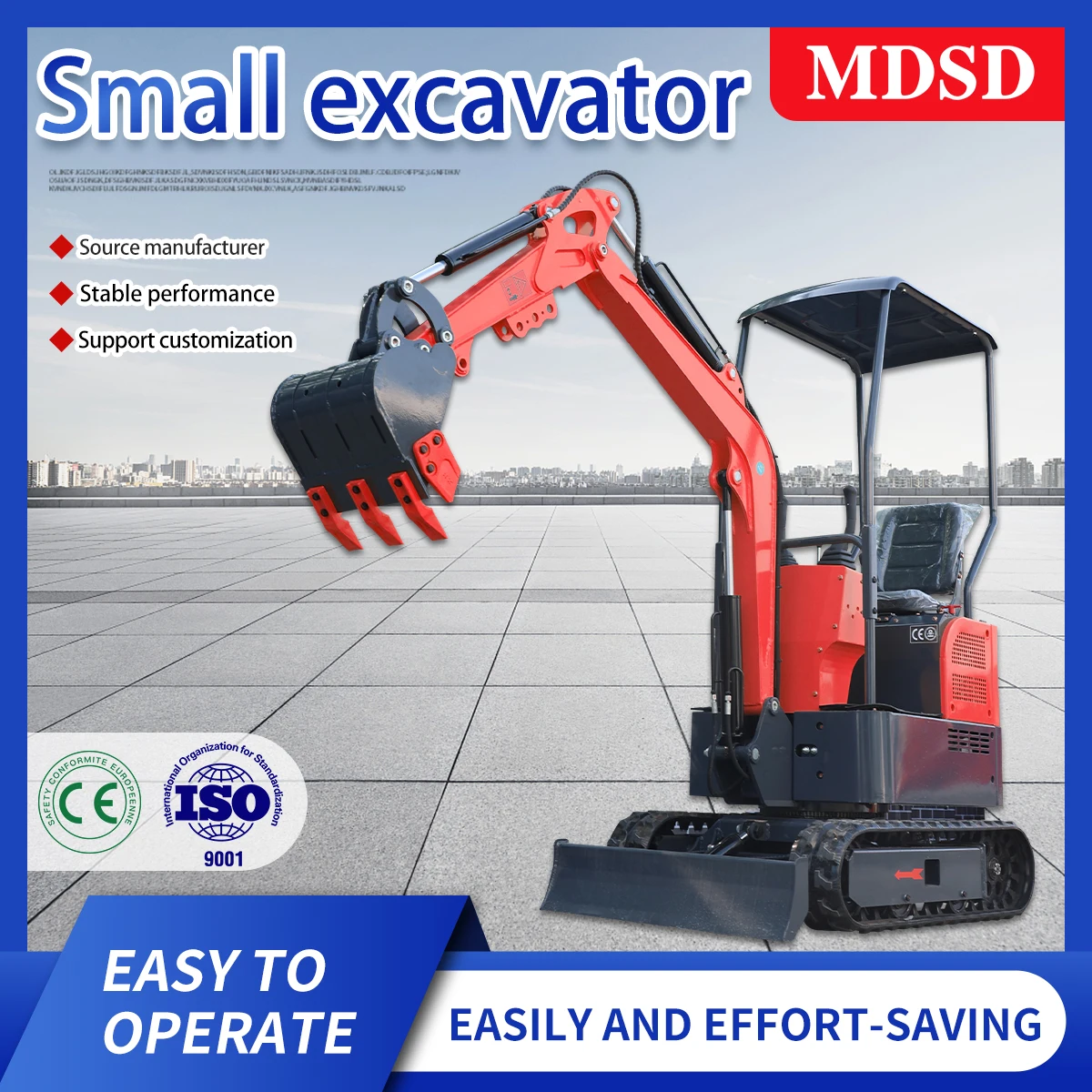 Mini Excavator Laris Manis Ce Epa Euro 5 Kustom 1.5 Ton 1.8 Ton Excavator Mini Crawler Harga Spesial Pengiriman Cepat