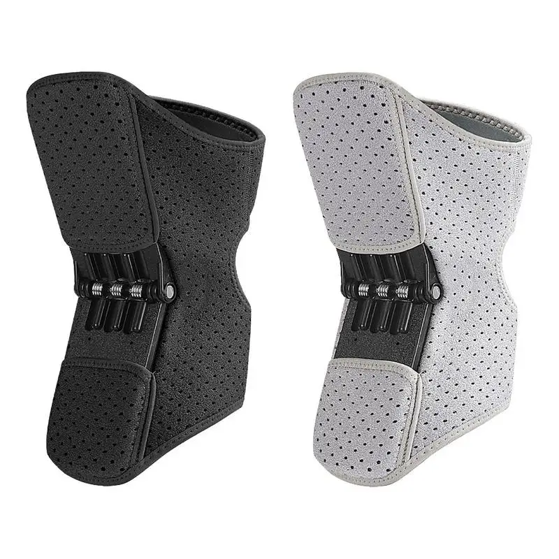 Powered Knees Brace Joint Support Knee Booster Spring Loaded Brace for Joint Support Powered Lift Spring Knee Stabilizer Pad